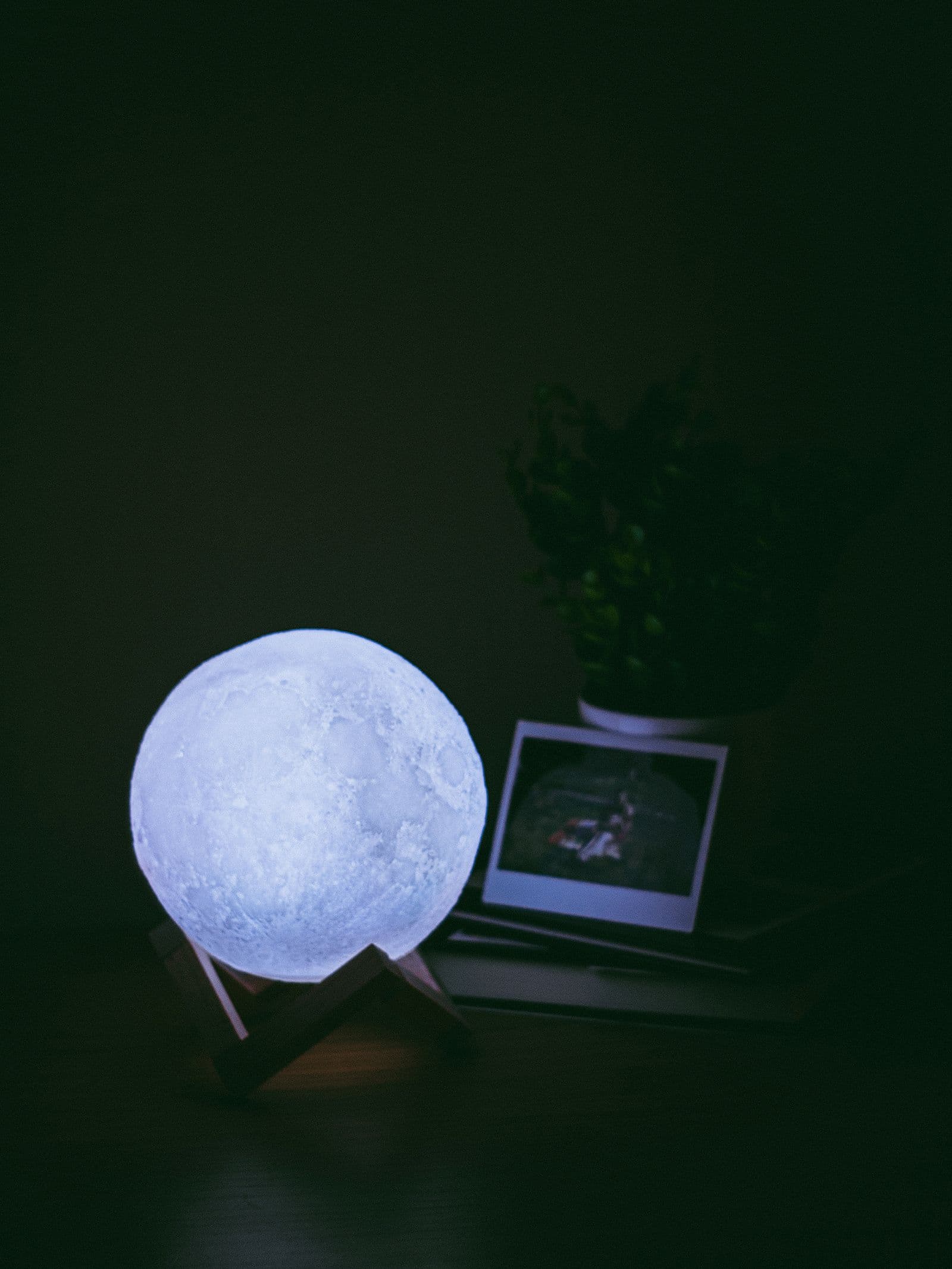 Lámpara luna, foto 1